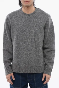 New Maglia Girocollo NEBULA in Lurex e Misto Lana Uomo Maglieria