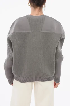 Sale Maglia Girocollo UTILITY in Lana Donna Maglieria