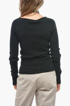 Maglia HEATHER con Ampia Scollatura>The Attico Discount