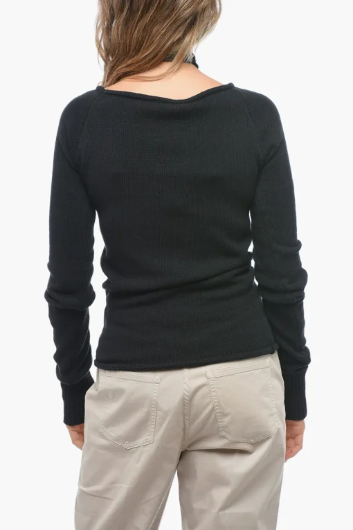 Maglia HEATHER con Ampia Scollatura>The Attico Discount