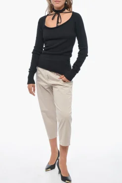 Maglia HEATHER con Ampia Scollatura></noscript>The Attico Discount