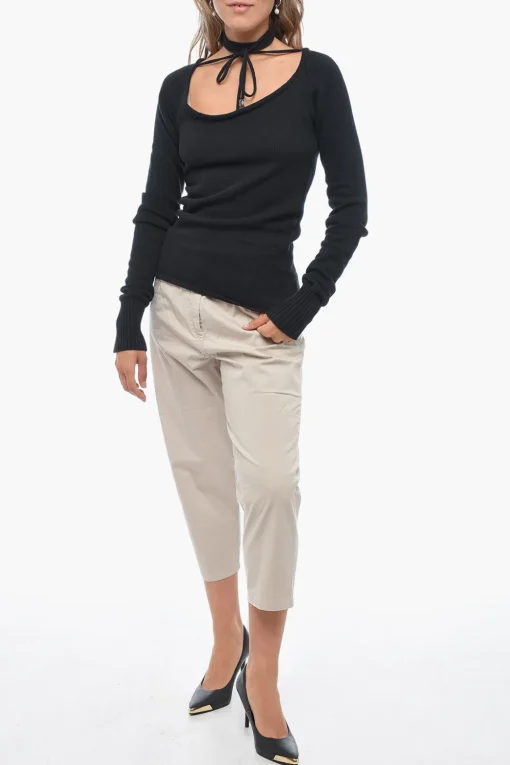 Maglia HEATHER con Ampia Scollatura>The Attico Discount