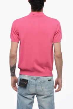 Maglia in Cotone con collo a Polo>Corneliani New