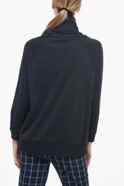 Maglia in MIsto Lana e Cotone a Collo Alto>Woolrich Clearance