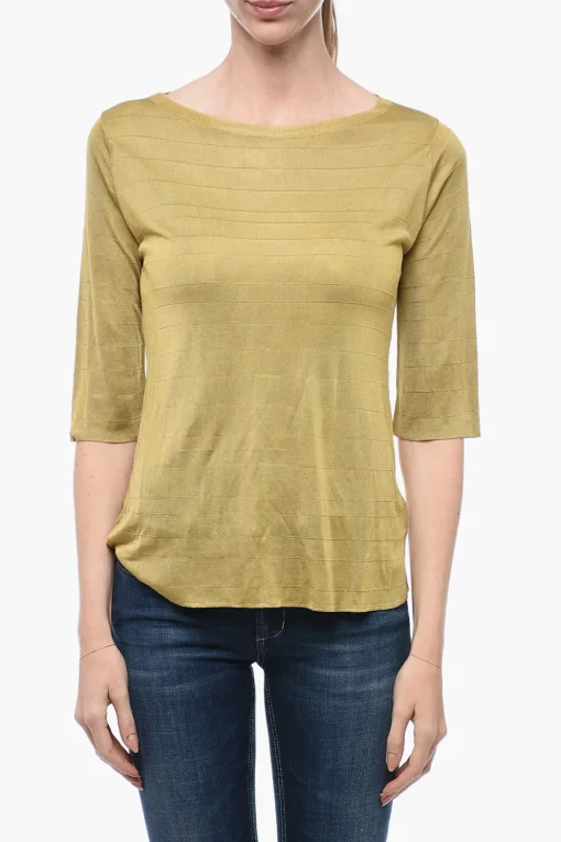 Maglia in Viscosa con Maniche 3/4>ArchivioB Discount