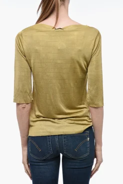 Maglia in Viscosa con Maniche 3/4>ArchivioB Discount
