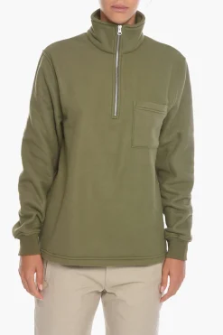 Maglia JARBO in Pile con Half Zip>Samsoe Samsoe Best