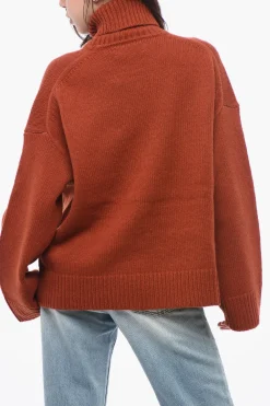Best Maglia KEIK in Tinta Unita a Collo Alto Donna Maglieria