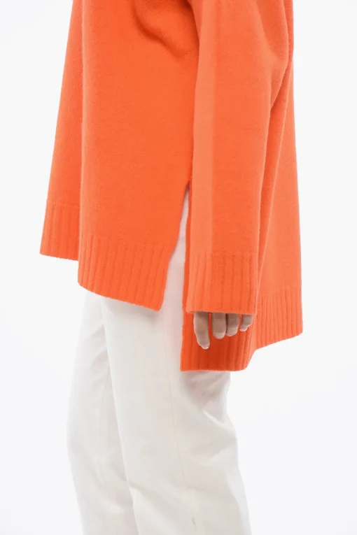 Maglia Over in Lana Merino con Spacchi>Jil Sander Hot