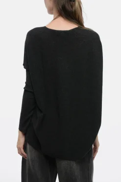 Maglia Oversize in Cashmere con Manica a Coste>Gentryportofino Outlet