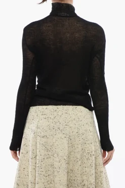New Maglia Sheer in Lana Donna Maglieria