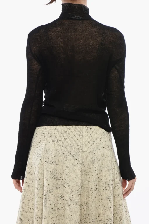 New Maglia Sheer in Lana Donna Maglieria
