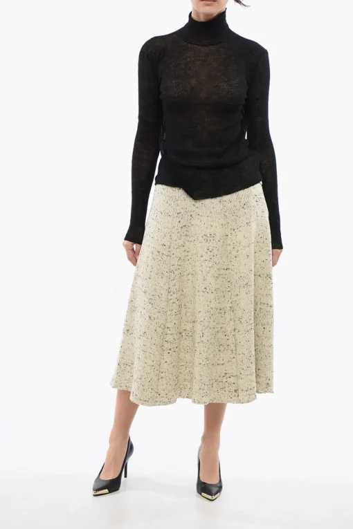 New Maglia Sheer in Lana Donna Maglieria