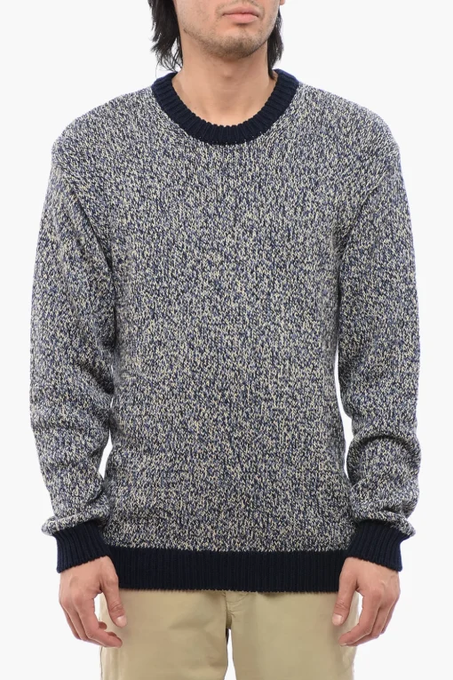 Maglione Girocollo In Cotone Melange>Woolrich Sale