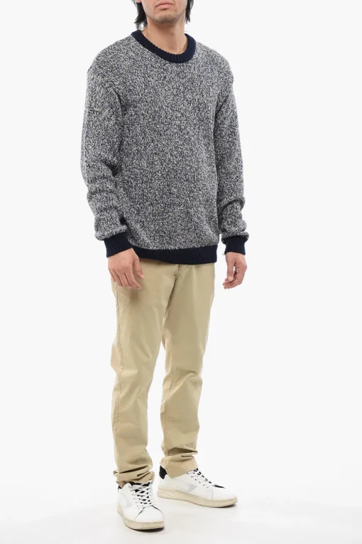 Maglione Girocollo In Cotone Melange>Woolrich Sale