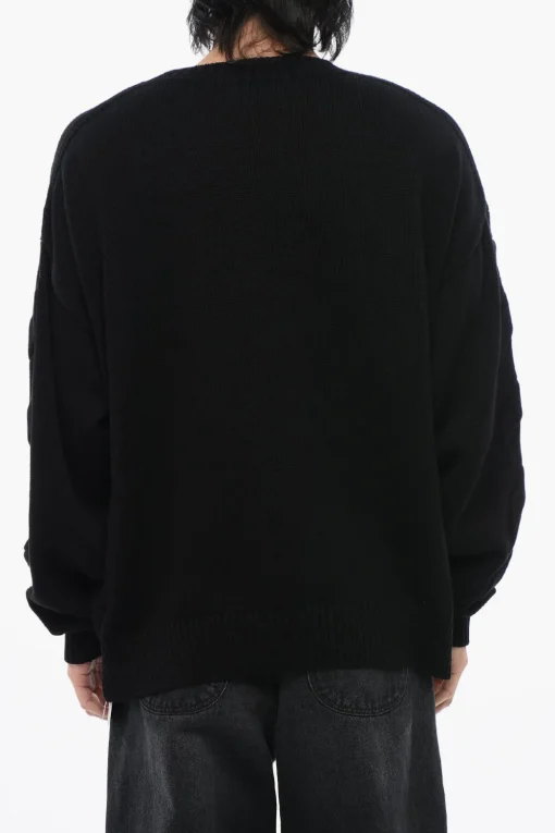 Discount Maglione In Cotone Girocollo Uomo Maglieria