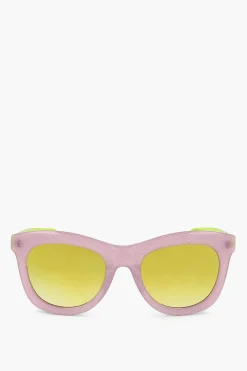 MARKUS LUPFER Occhiali da Sole Wayfarer con Montatura Glitterata>Linda Farrow Best