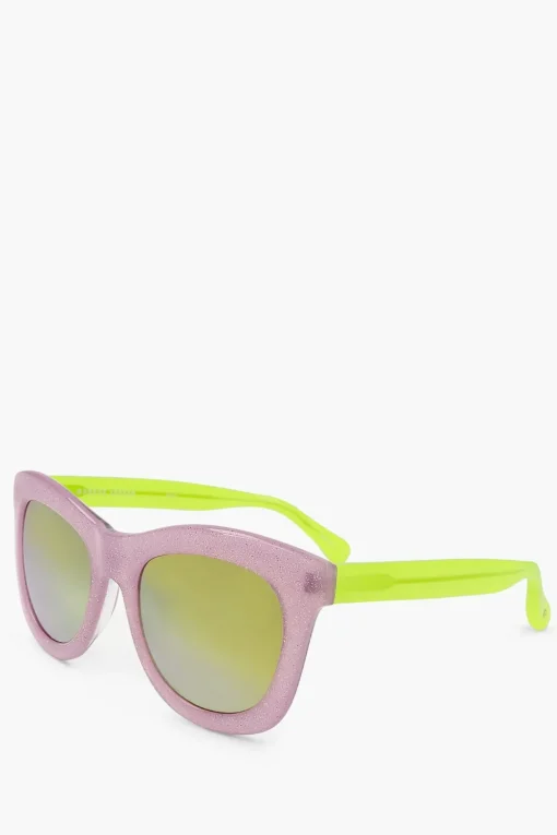 MARKUS LUPFER Occhiali da Sole Wayfarer con Montatura Glitterata>Linda Farrow Best