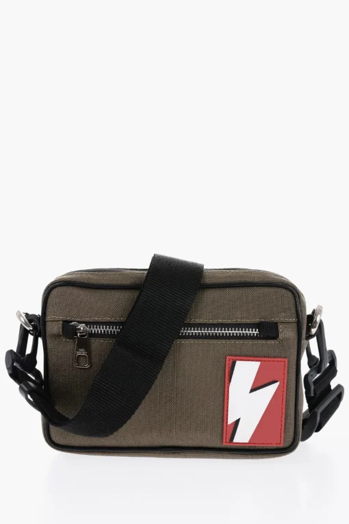 Marsupio da Spalla in Nylon con Tracolla Regolabile>Neil Barrett New