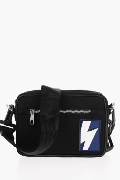 Online Marsupio in Nylon con Monogram in Rilievo Uomo Marsupi