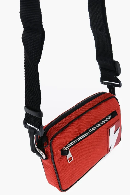 Marsupio in Nylon con Patch Logo in Rilievo>Neil Barrett Sale