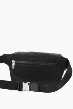Marsupio in Tinta Unita con Logo a Contrasto>Off-White New