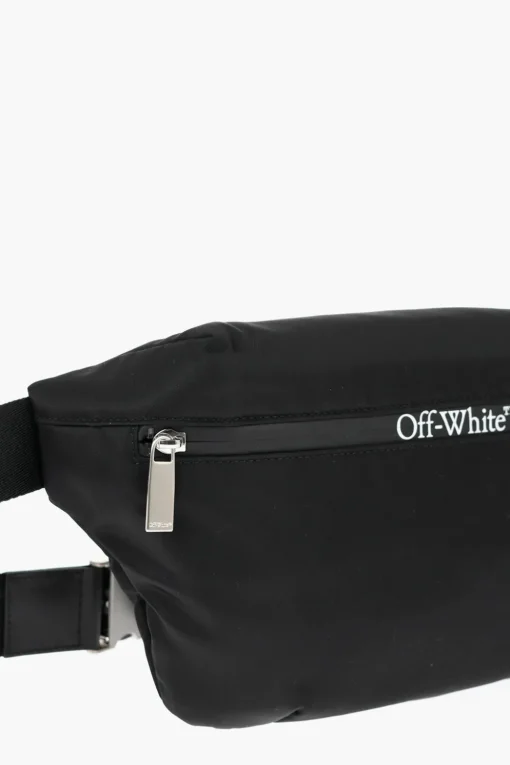 Marsupio in Tinta Unita con Logo a Contrasto>Off-White New