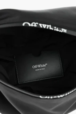 Marsupio in Tinta Unita con Logo a Contrasto></noscript>Off-White New