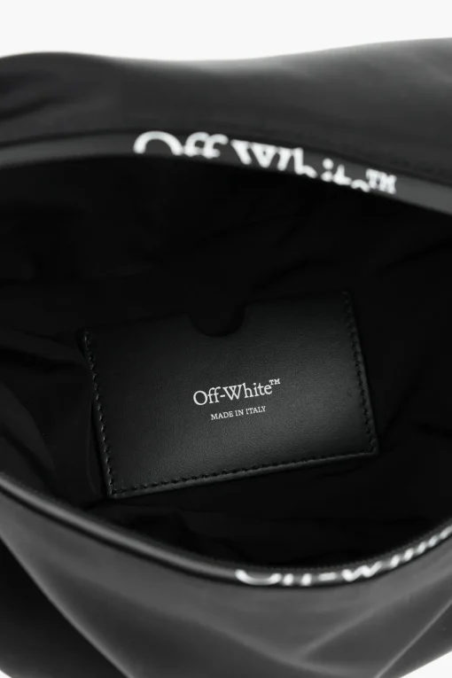 Marsupio in Tinta Unita con Logo a Contrasto>Off-White New