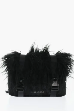 Marsupio Logato con Dettaglio Fur>Dsquared2 Clearance