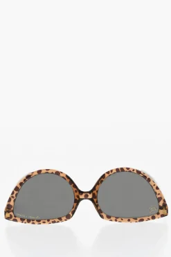 MARTIN ROSE Occhiali Da Sole SOS Cat Eye in Motivo Animalier>Mykita Discount