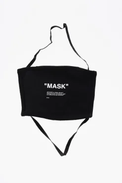Maschera QUOTE a tinta unita con stampa>Off-White Outlet