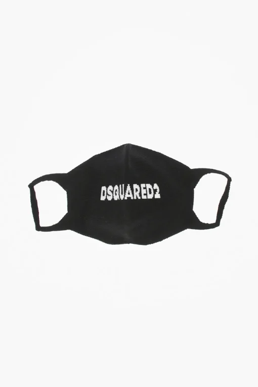 Outlet Mascherina con Logo a Contrasto Uomo Cappelli