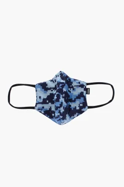 New Mascherina FACEMASK-PIX effetto Pixel Uomo Cappelli