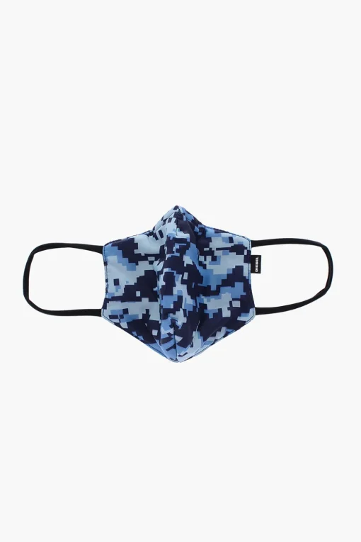 New Mascherina FACEMASK-PIX effetto Pixel Uomo Cappelli