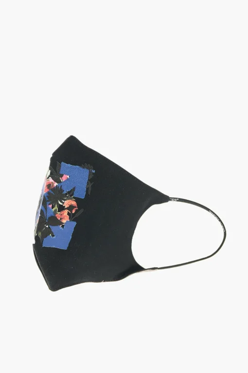 Best Mascherina FLOWER STRIPE ARROW in cotone Donna Cappelli