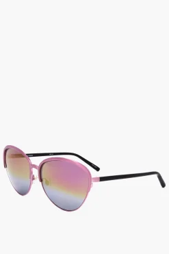 Best MATTHEW WILLIAMSON Occhiali da Sole Clubmaster con Lenti Multicolor Donna Occhiali Da Sole