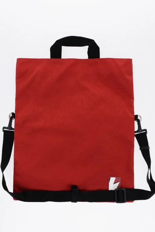 Outlet Maxi Borsa in Nylon con Tracolla Removibile Uomo Borse A Spalla