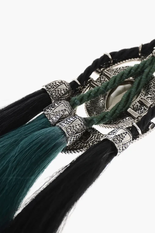 Maxi Collana con Pietra e Nappine>Dsquared2 Fashion