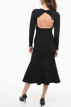 Maxi Dress da Sera con Dettagli Cut Out e copri Spalle>Roland Mouret Best