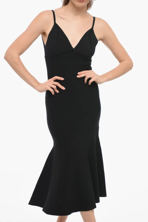 Maxi Dress da Sera con Dettagli Cut Out e copri Spalle>Roland Mouret Best