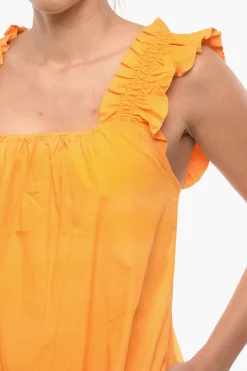 Online Maxi Dress GILL Svasato con Dettagli Arricciati Donna Vestiti