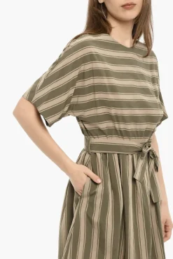 Maxi Dress SCULLY a Righe Bayadere con Cintura></noscript>Woolrich Sale