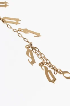 Maxi Orecchino Singolo Clip On Effetto Dorato con Charm Monogram></noscript>Dsquared2 Clearance