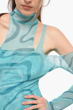 Maxi Tubino Cold-shoulder in Mesh></noscript>Julfer Discount