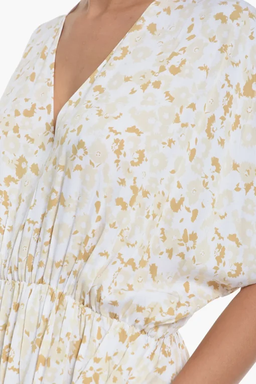 Maxi Vestito ANDINA Stampato Svasato>Samsoe Samsoe Clearance