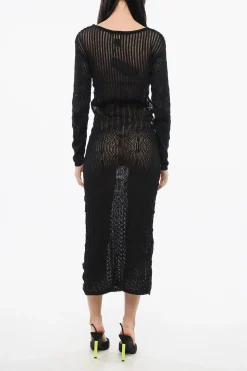 Maxi Vestito NEMESIANO Traforato>Pinko Clearance