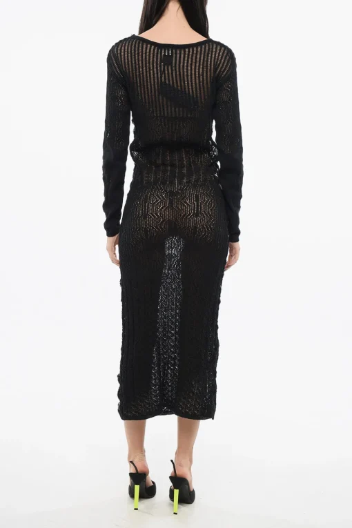Maxi Vestito NEMESIANO Traforato>Pinko Clearance