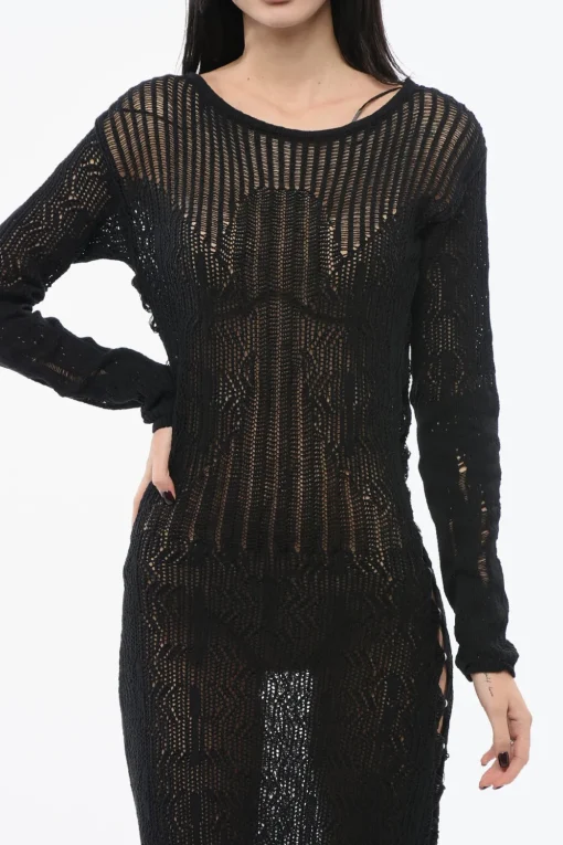 Maxi Vestito NEMESIANO Traforato>Pinko Clearance