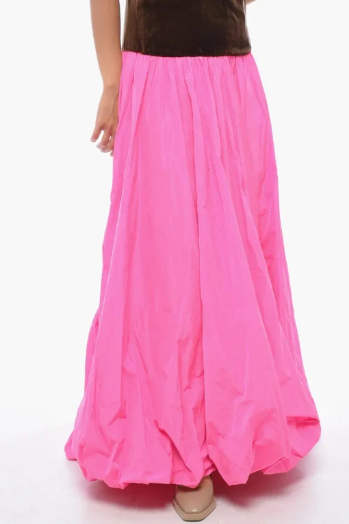 Best Maxidress a Palloncino BLOOM con Corpetto in Ciniglia Donna Vestiti